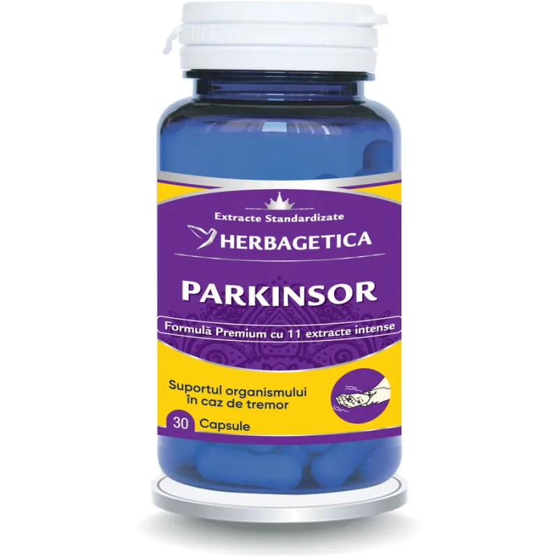 Parkinsor 30cps HERBAGETICA — preț și oferte