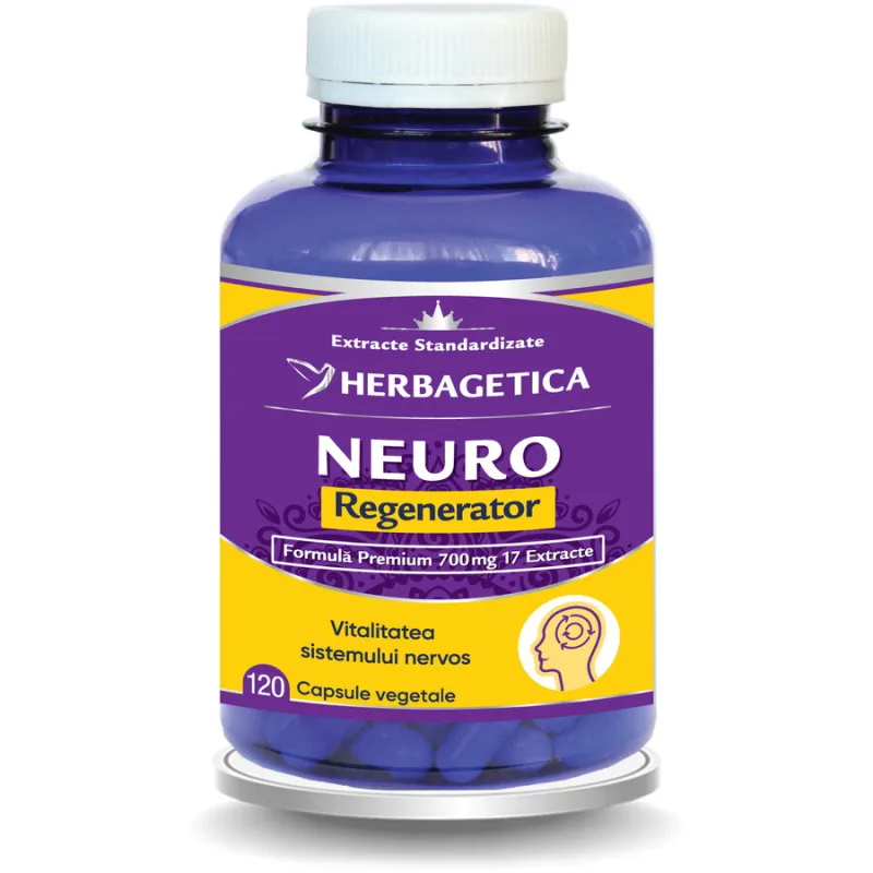 Neuro Regenerator 120cps HERBAGETICA — preț și oferte