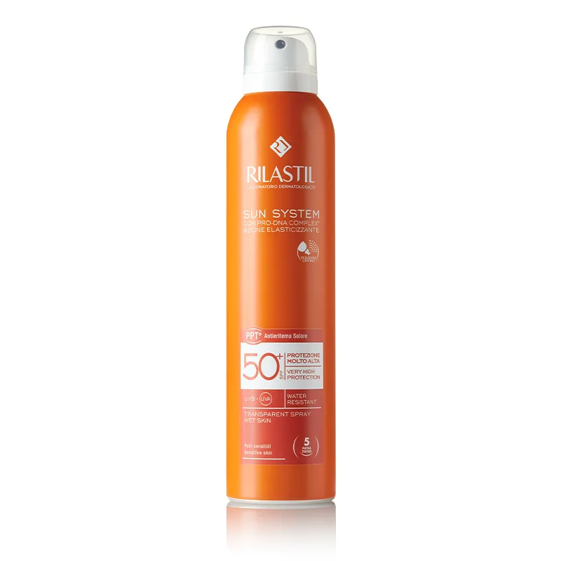 Spray corp Wet Skin SPF 50+ Sun System, 200 ml, Rilastil — preț și oferte