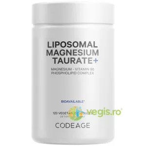 Magneziu Taurat Lipozomal cu Vitamina B6 120cps
