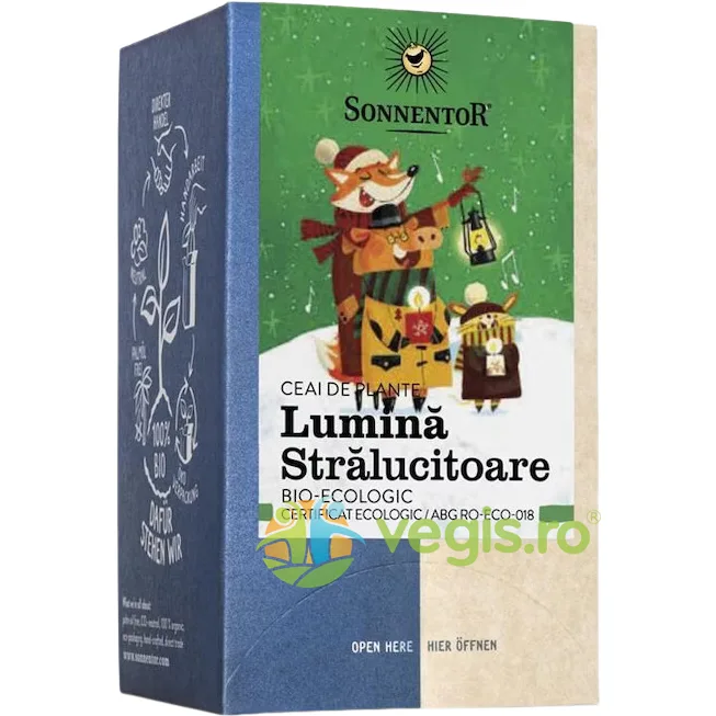 Ceai Lumina Stralucitoare Ecologic/Bio 18dz SONNENTOR — preț și oferte