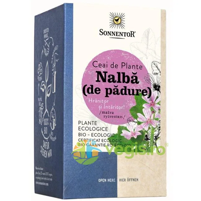 Ceai de Nalba de Padure Ecologic/Bio 18dz SONNENTOR — preț și oferte