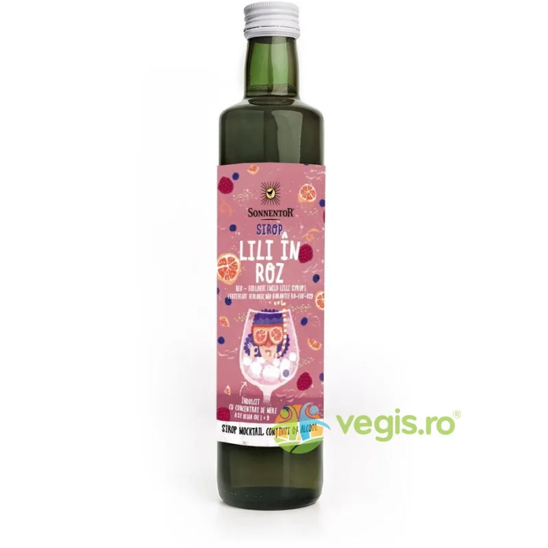 Sirop Lili in Roz Ecologic/Bio 500ml SONNENTOR — preț și oferte