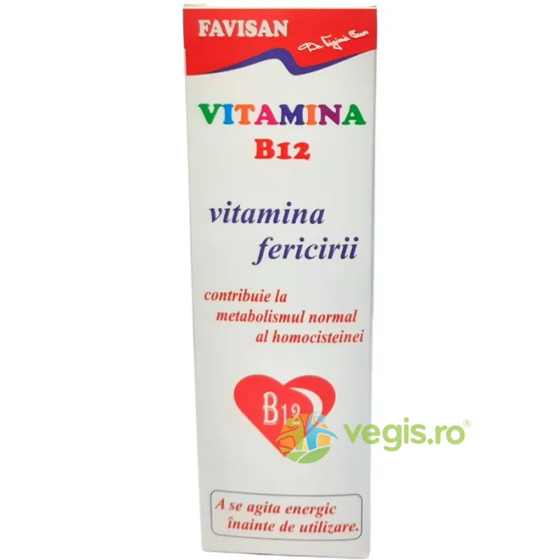 Vitamina B12 Solutie 30ml Favisan — preț și oferte