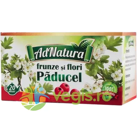 Ceai de Paducel Frunze si Flori 20dz ADNATURA — preț și oferte