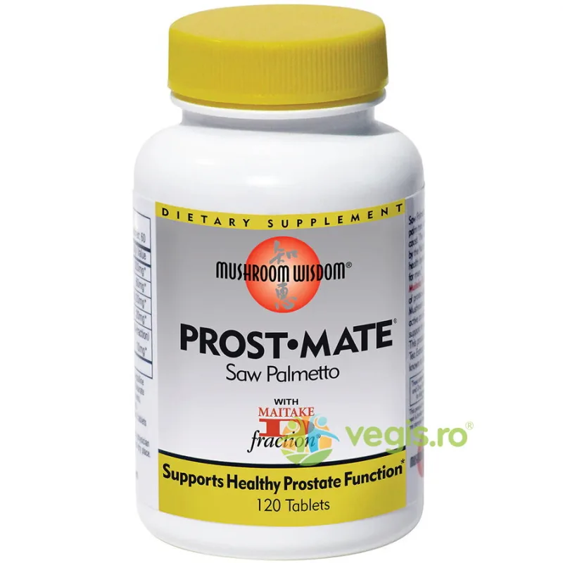 Prost Mate (Saw Palmetto) 120tb vegetale filmate Secom, MUSHROOM&nbsp;WISDOM — preț și oferte