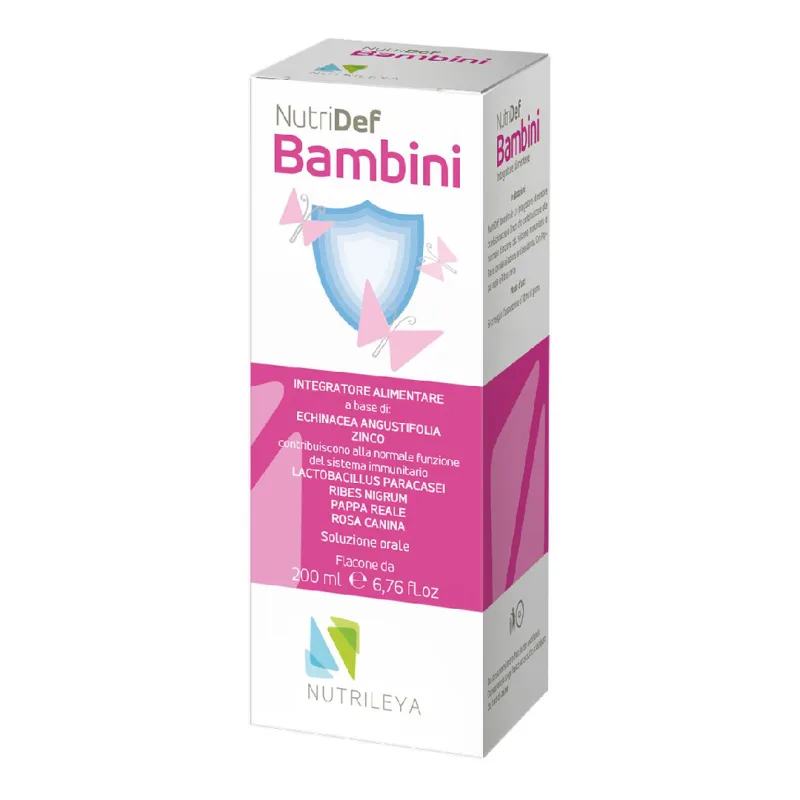 Sirop pentru copii NutriDef bambini, 200ml, Nutrileya — preț și oferte