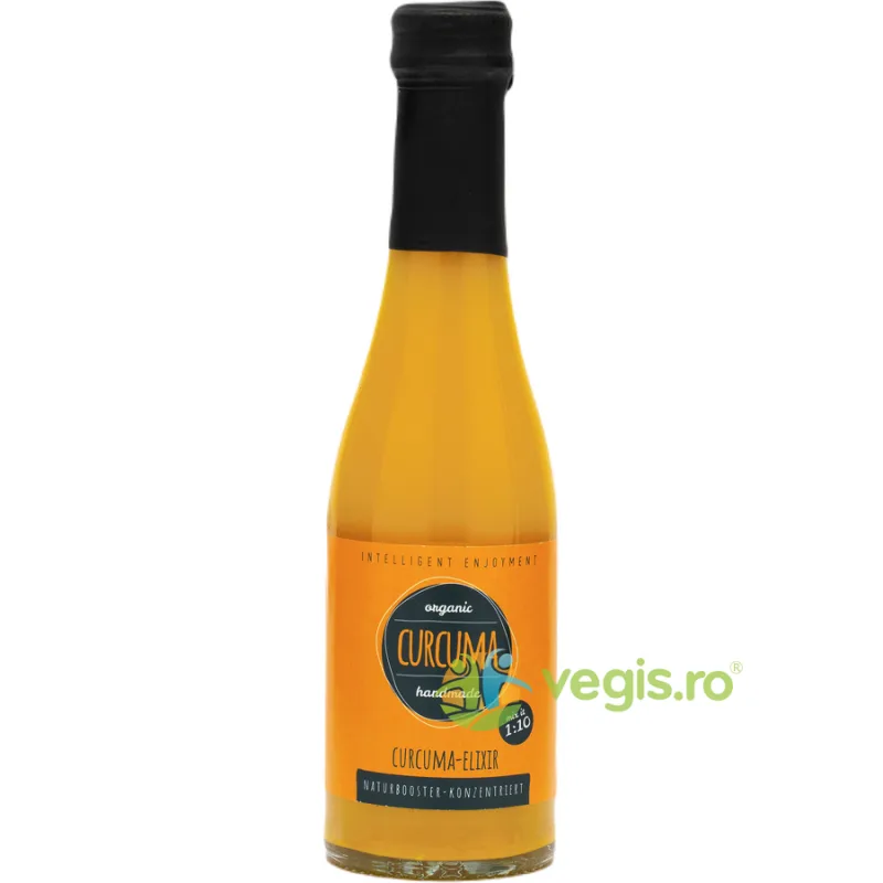 Elixir Concentrat din Radacina de Curcuma Ecologic/Bio 190ml RETTER — preț și oferte