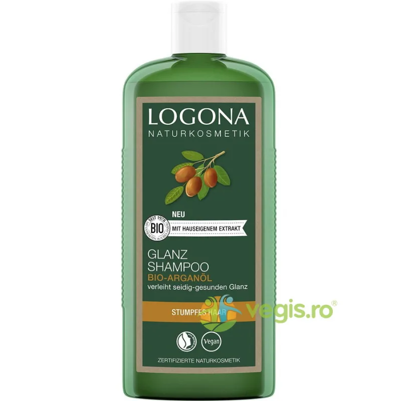 Sampon pentru Stralucire cu Ulei de Argan 250ml Logona Naturkosmetik — preț și oferte