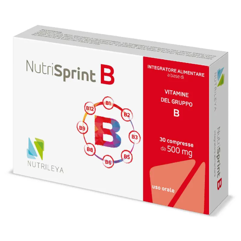 NutriSprint vitamina B, 500 mg, 30 comprimate, Nutrileya — preț și oferte