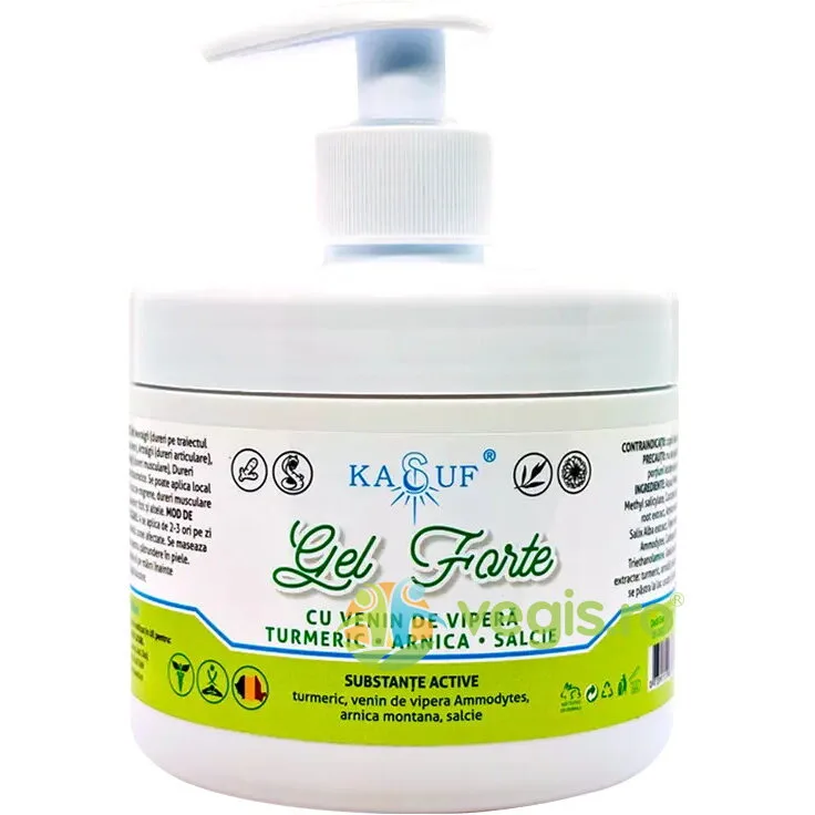 Gel Forte cu Venin de  Vipera 500ml KASUF — preț și oferte