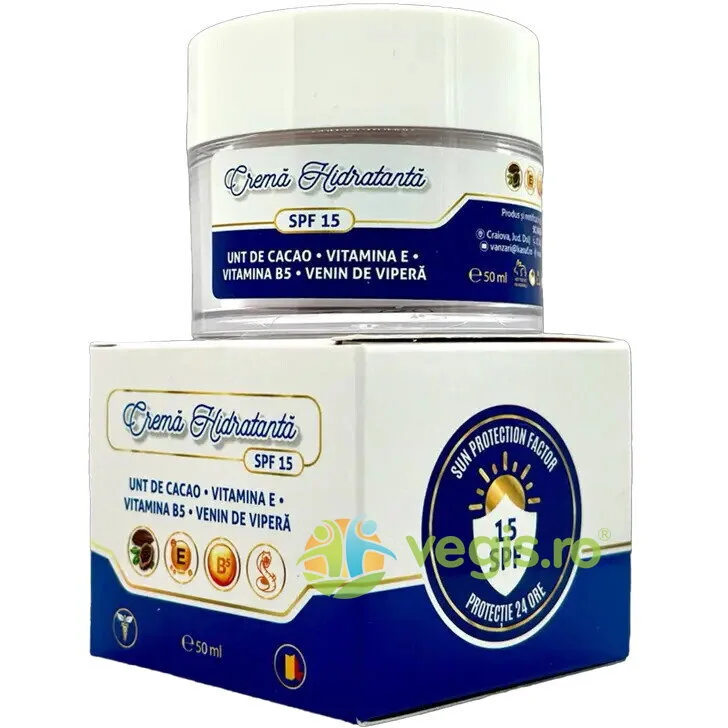 Crema Hidratanta cu Unt de Cacao, Vitamina E ,B5 si Venin de Vipera 50ml — preț și oferte