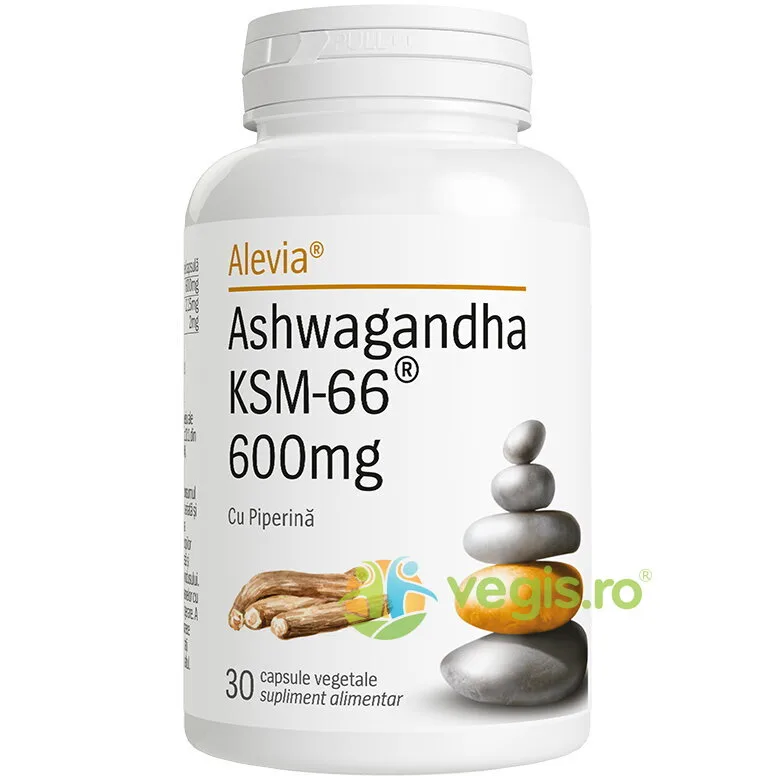 Ashwagandha KSM-66 600mg 30cps ALEVIA — preț și oferte