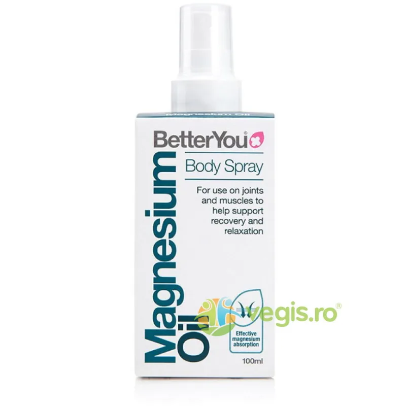 Ulei de Corp Spray cu Magneziu Original 100ml BETTER YOU — preț și oferte