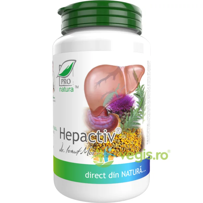 Hepactiv 60cpr Medica - Pro Natura — preț și oferte