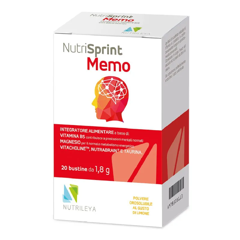 Nutrisprint Memo, 20 plicuri, Nutrileya — preț și oferte