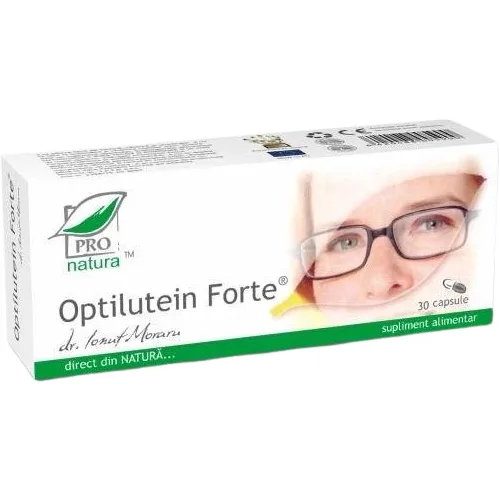 Optilutein Forte 30cps Medica - Pro Natura — preț și oferte