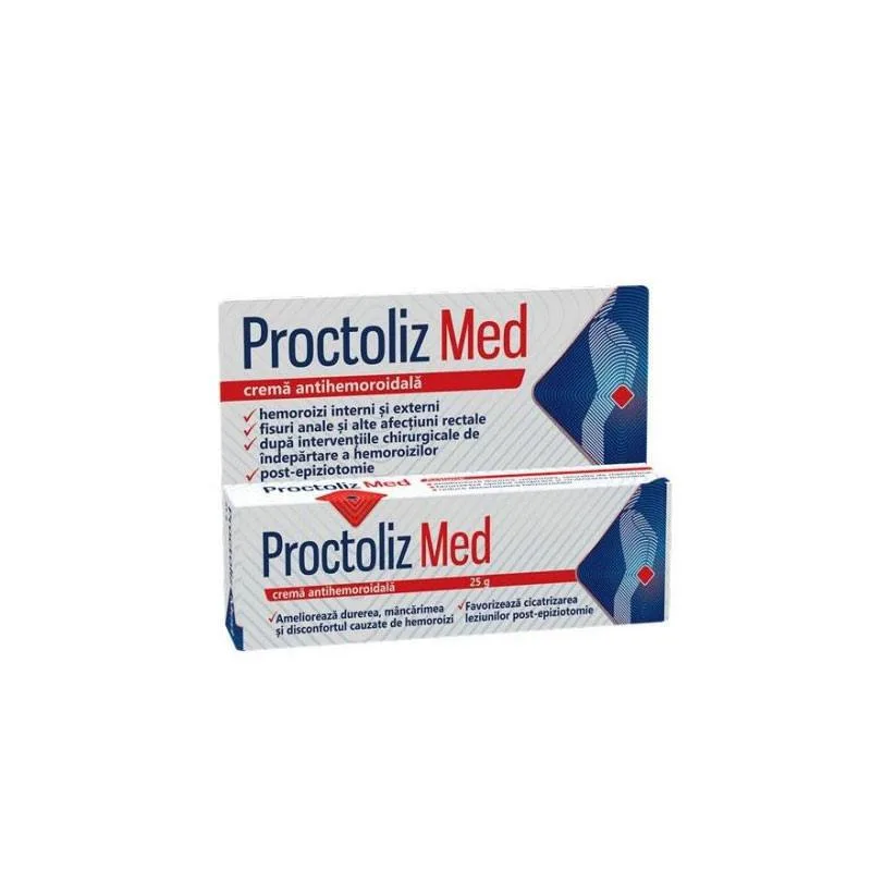 Proctoliz Med crema, 25 g FITERMAN PHARMA — preț și oferte