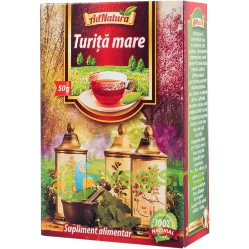Ceai de Turita Mare 50g ADNATURA — preț și oferte