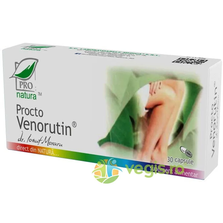 Procto Venorutin 30cps Medica - Pro Natura — preț și oferte
