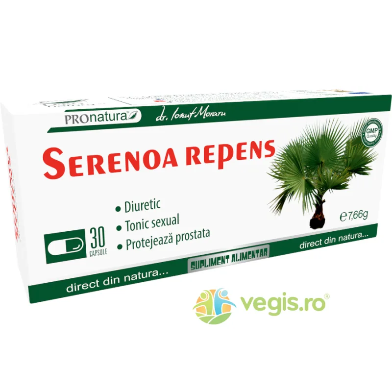 Serenoa Repens 30cps Medica - Pro Natura — preț și oferte