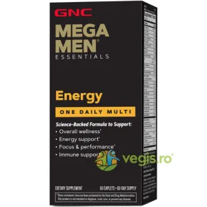 Complex de Multivitamine pentru Barbati -  Energie si Metabolism Mega Men 180tb