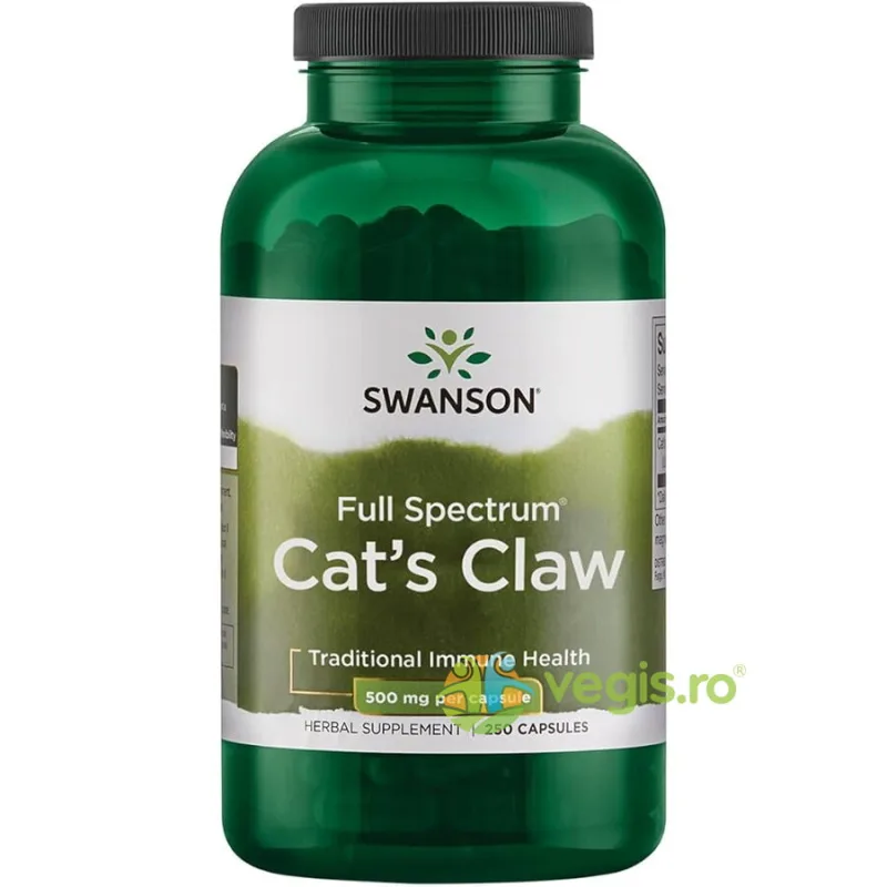Cat's Claw Full Spectrum 100cps SWANSON — preț și oferte