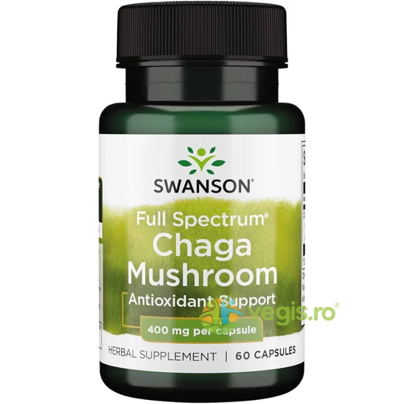 Chaga Mushroom 60cps SWANSON — preț și oferte