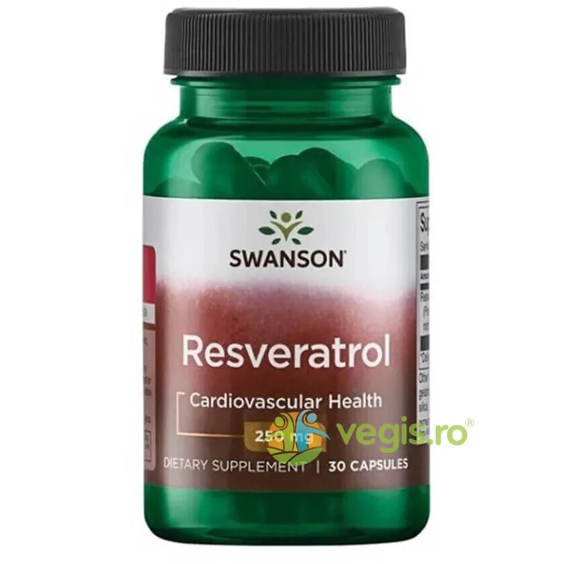 Resveratrol 250mg 30cps SWANSON — preț și oferte