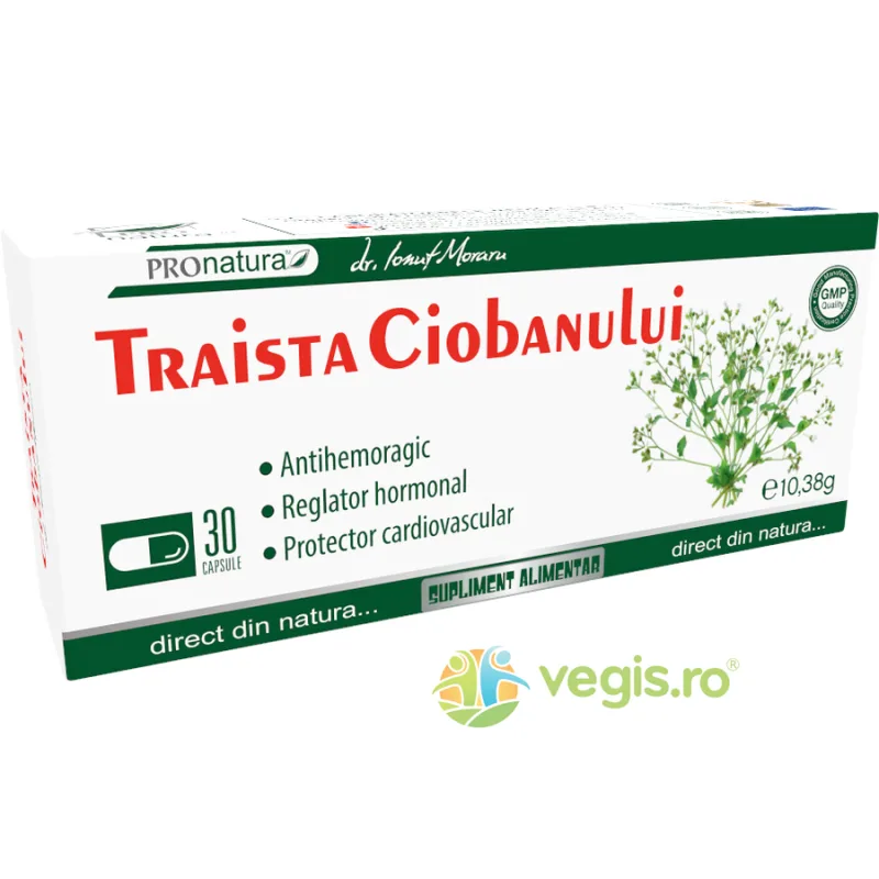Traista Ciobanului 30cps Medica - Pro Natura — preț și oferte