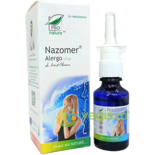 Nazomer Alergo Stop Spray 50ml Medica - Pro Natura — preț și oferte