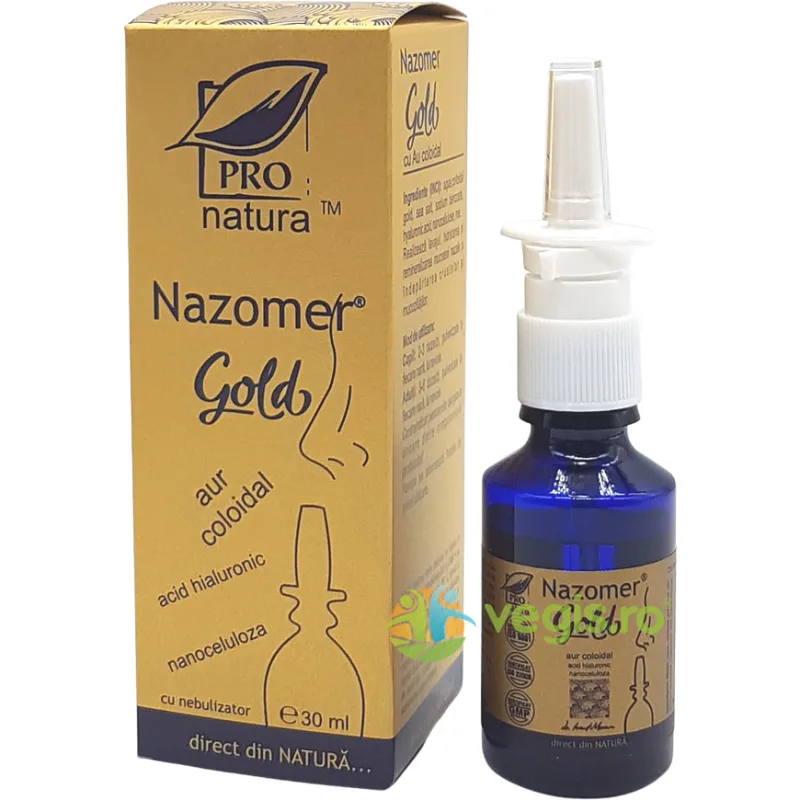 Nazomer Gold Spray 30ml Medica - Pro Natura — preț și oferte