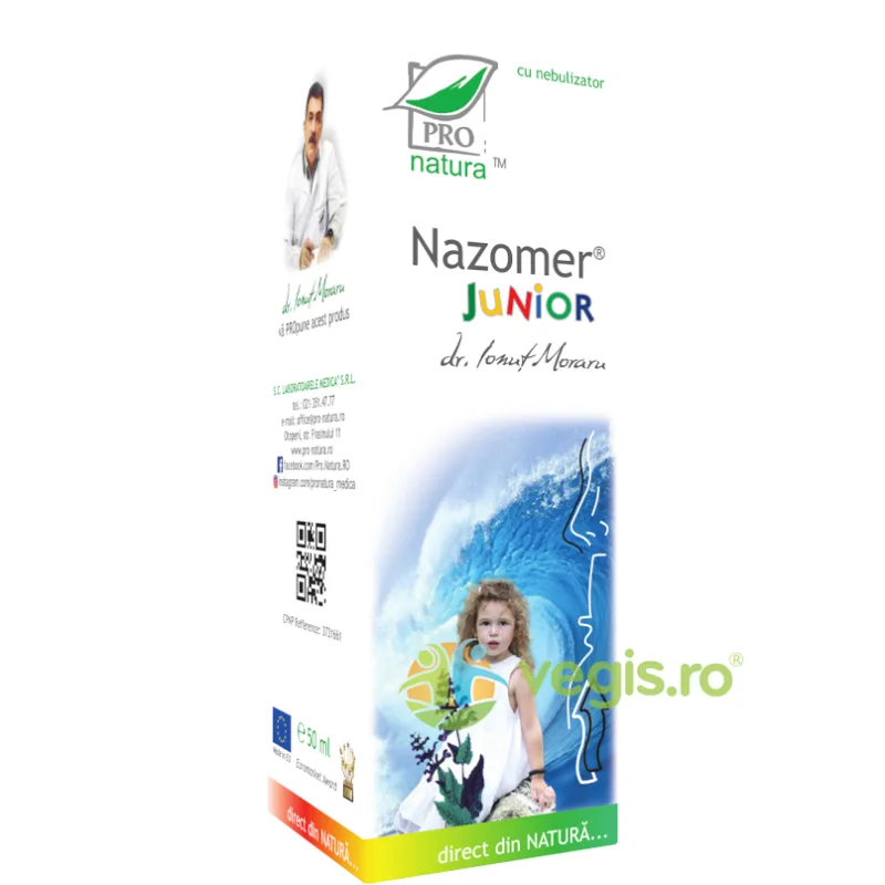 Nazomer Junior Spray 50ml Medica - Pro Natura — preț și oferte