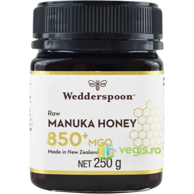 Miere de Manuka MGO 850+ RAW 250g WEDDERSPOON — preț și oferte