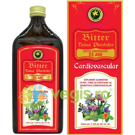 Bitter Taina Plantelor Cardiovascular 500ml Hypericum — preț și oferte