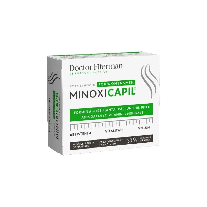 Minoxicapil, 30 capsule, Doctor Fiterman DR. FITERMAN — preț și oferte