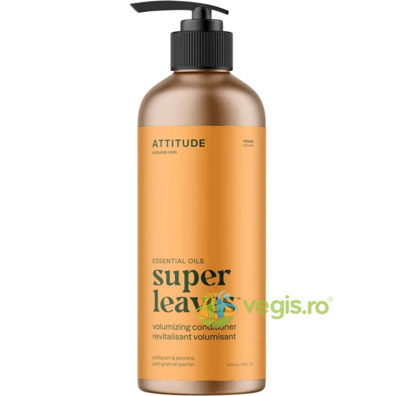 Balsam pentru Par pentru Volum cu Petitgrain si Jasmine Super Leaves 473ml ATTITUDE — preț și oferte