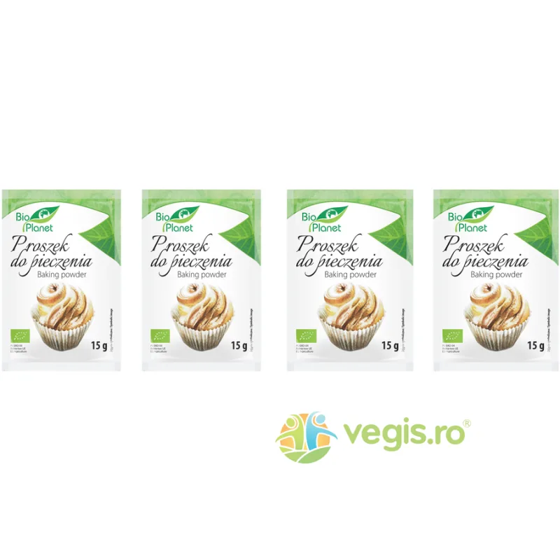 Pachet Praf de Copt Ecologic/Bio 15g x 4 bucati Bio Planet — preț și oferte
