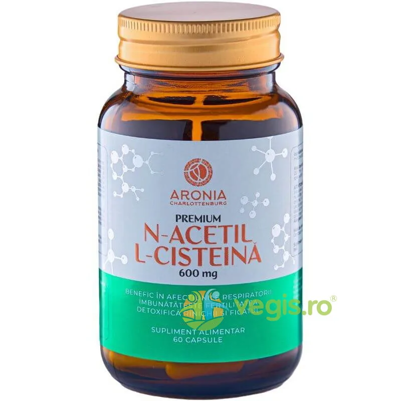 N-Acetil L-Cisteina (NAC) 600mg 60cps ARONIA CHARLOTTENBURG — preț și oferte
