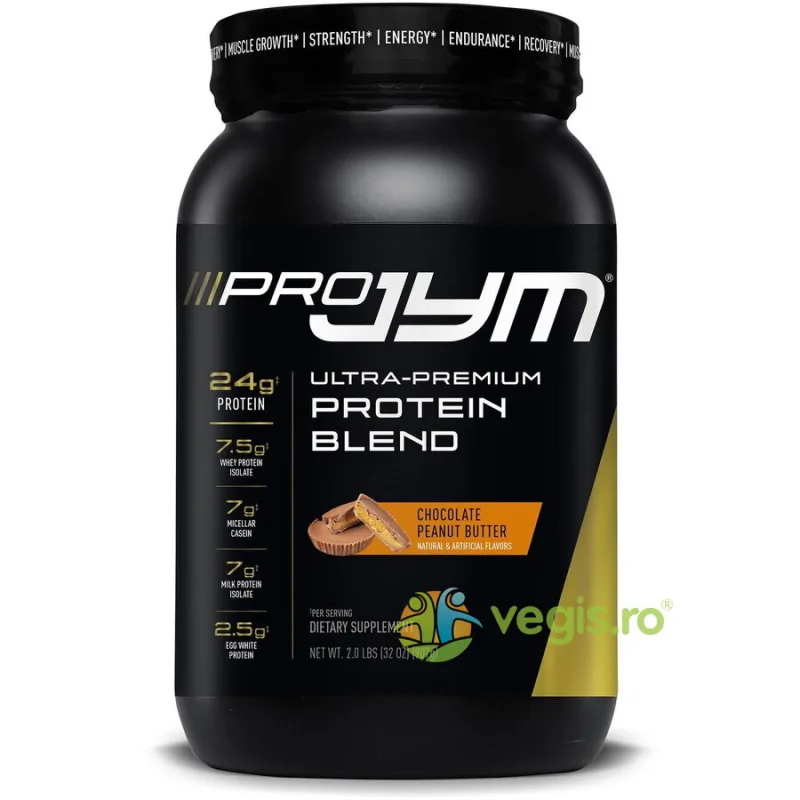 Mix de Proteina Premium cu Aroma de Ciocolata si Unt de Arahide 902g PHD FITNESS — preț și oferte