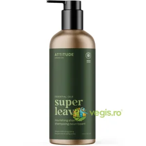 Sampon Hranitor cu Bergamota si Ylang Ylang Super Leaves 473ml