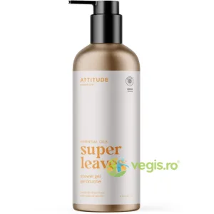 Gel de Dus cu Aroma de Petitgrain si Jasmine Super Leaves 473ml