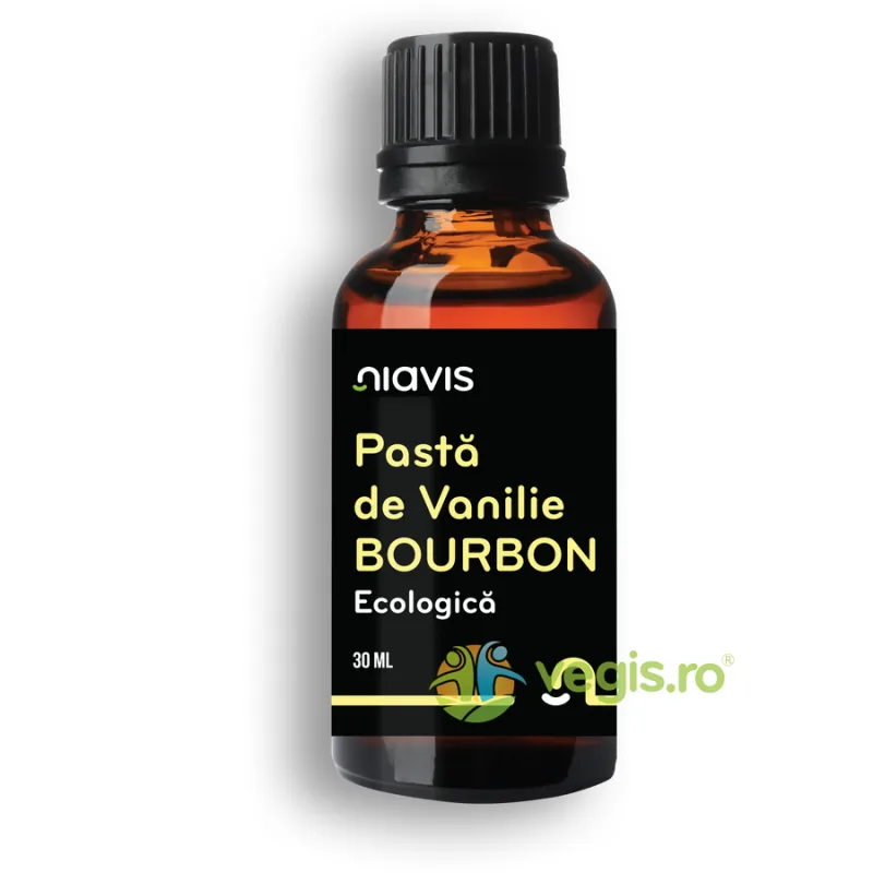 Pasta de Vanilie Bourbon Ecologica/Bio 30ml NIAVIS — preț și oferte