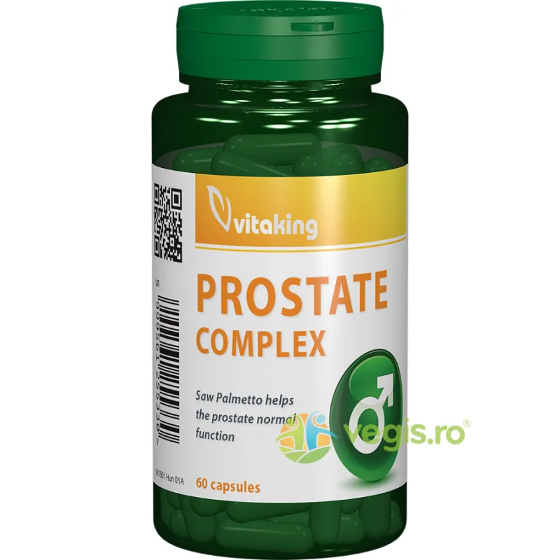 Complex pentru Prostata 60cps vegetale VITAKING — preț și oferte