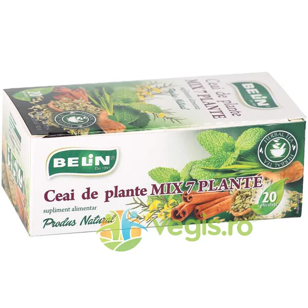Ceai Mix 7 Plante 20dz BELIN — preț și oferte