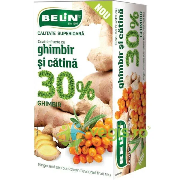 Ceai de Ghimbir si Catina 20dz BELIN — preț și oferte