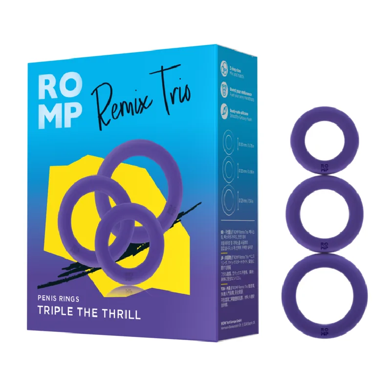 Inele Remix Trio, 3 bucati, Romp WOW TECH — preț și oferte