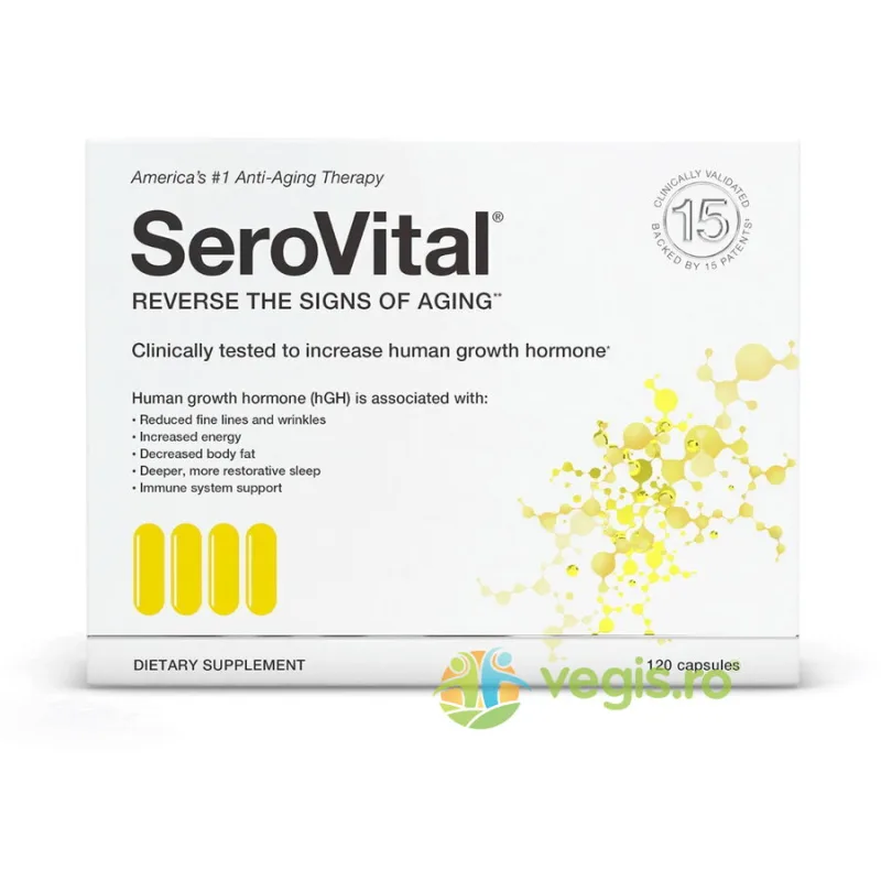 Formula Avansata pentru Productia Naturala a Hormonului de Crestere HGH 120cps SEROVITAL — preț și oferte