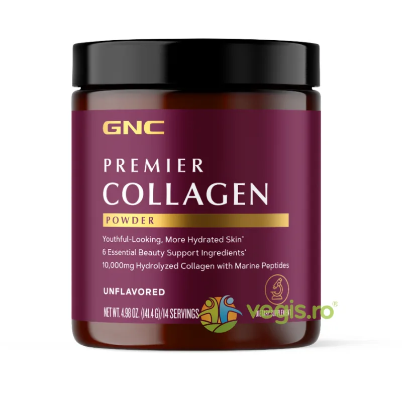 Premier Collagen - Formula Premium de Peptide de Colagen Hidrolizat fara Aroma 141.4g GNC — preț și oferte