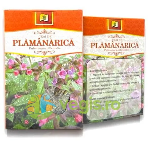 Ceai Plamanarica 50g Stef Mar — preț și oferte